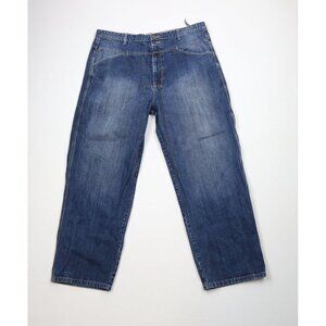 Vintage 90s Marithe Francois Girbaud Mens 40x32 Baggy Fit Wide Leg Denim Jeans